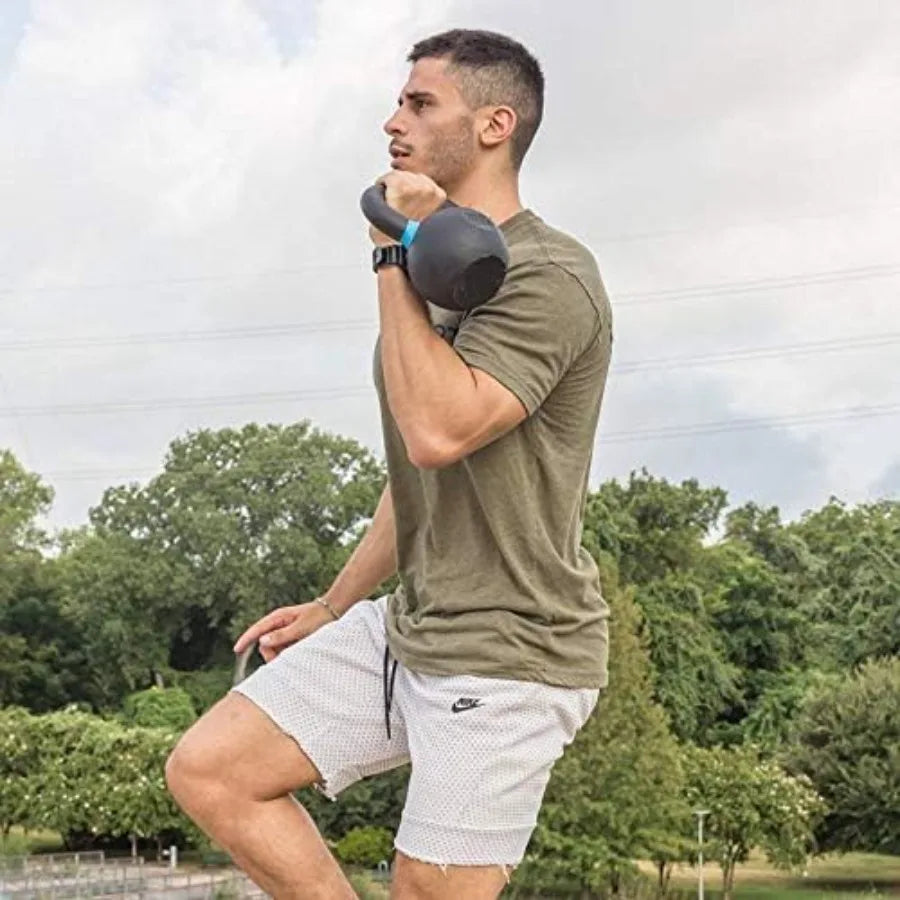 FringeSport Prime Easy Grip Kettlebell for Home Gym Strength and Cross Training Weight Ideal for Functional Fitness FullBody Wo