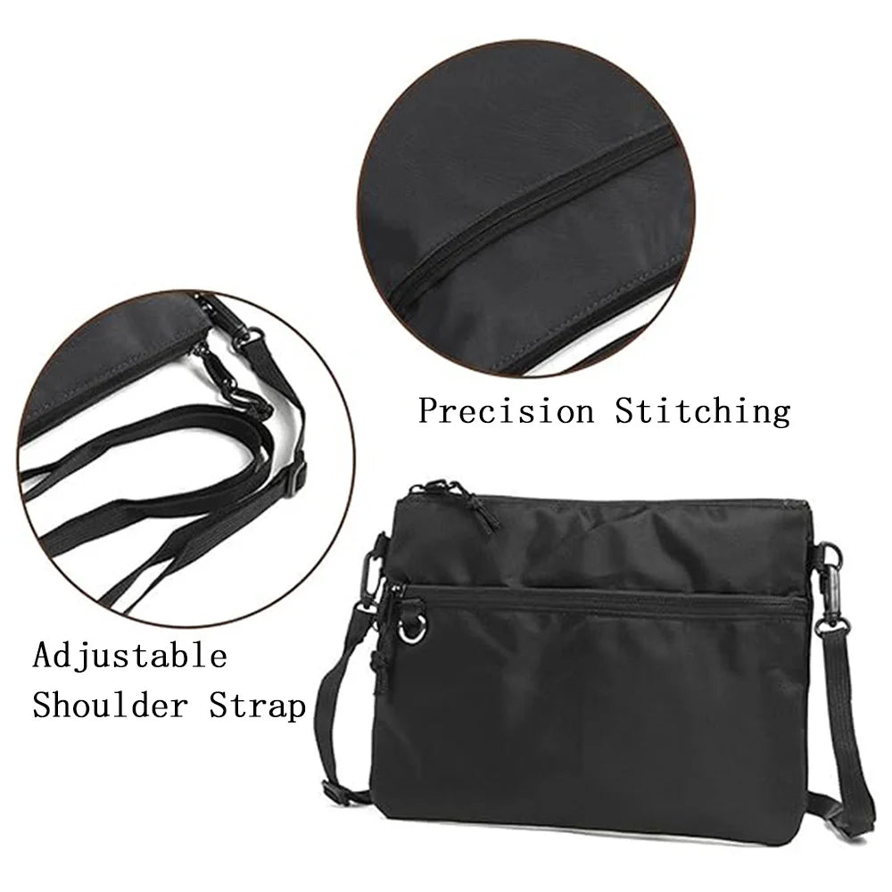 newNylon Chest Pack Cellphone Pouch Crossbody Bag Shoulder Bag Messenger Bag Outdoor Sports Bag Casual Running Cycling Sling Bag