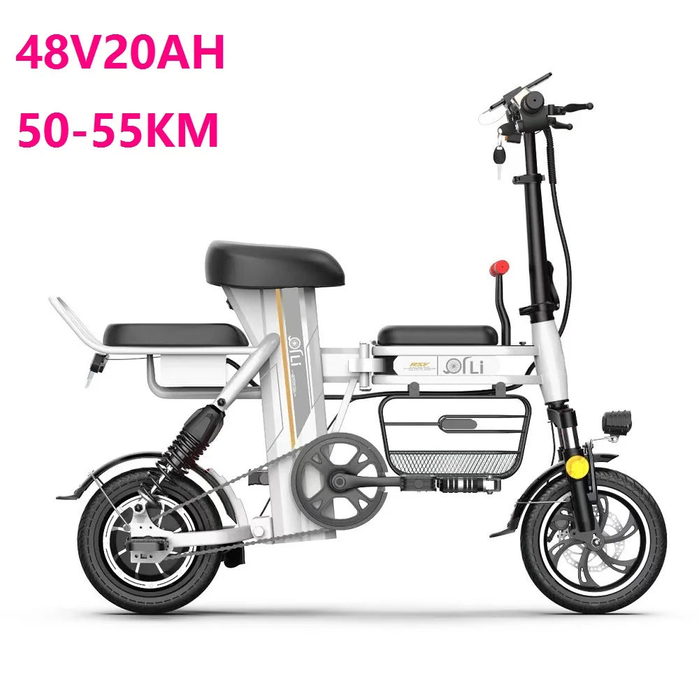 wholesale high speed electric bicycle two wheels mobility foldable adult electric bike scooters powerful with seat