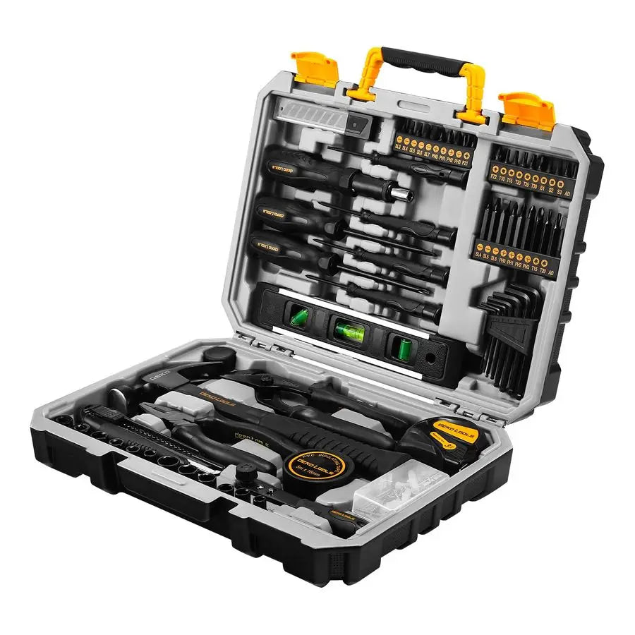 150 Piece Tool Set, General Household Hand Tool Kit, Home Repair Tool Kit with Plastic Toolbox Storage Case for DIY Project, Hom