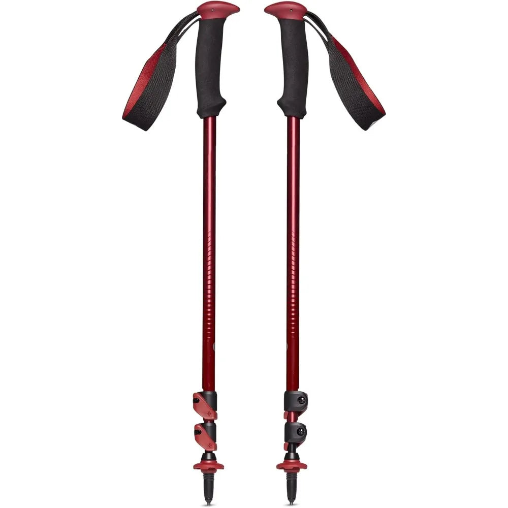 Trail Back Trekking Poles (Pair) | Durable Aluminum | FlickLock Adjustability | Comfortable Grips for Hiking & Backpacking