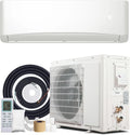 12000BTU Mini Split Air Conditioner& Heater, 17 SEER2  Wall-Mounted AC Unit Cools Rooms up to 750 Sq. Ft, Energy Efficient