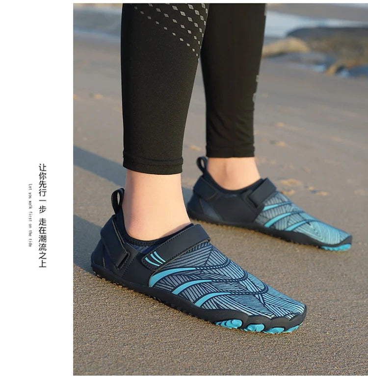 New Women's Beach Shoes, Sand-Proof, Suitable for Rocky Shores, Can Be Used in the Water, Quick-Drying, Water-Resistant, Non-Slip, Suitable for Fishing
