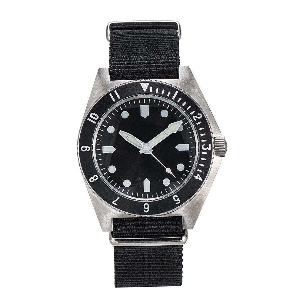 QM 'Vietnam' Men's Luminous Dive Watch US Special Forces UDT Military 300M Diver C3 SM8019DC