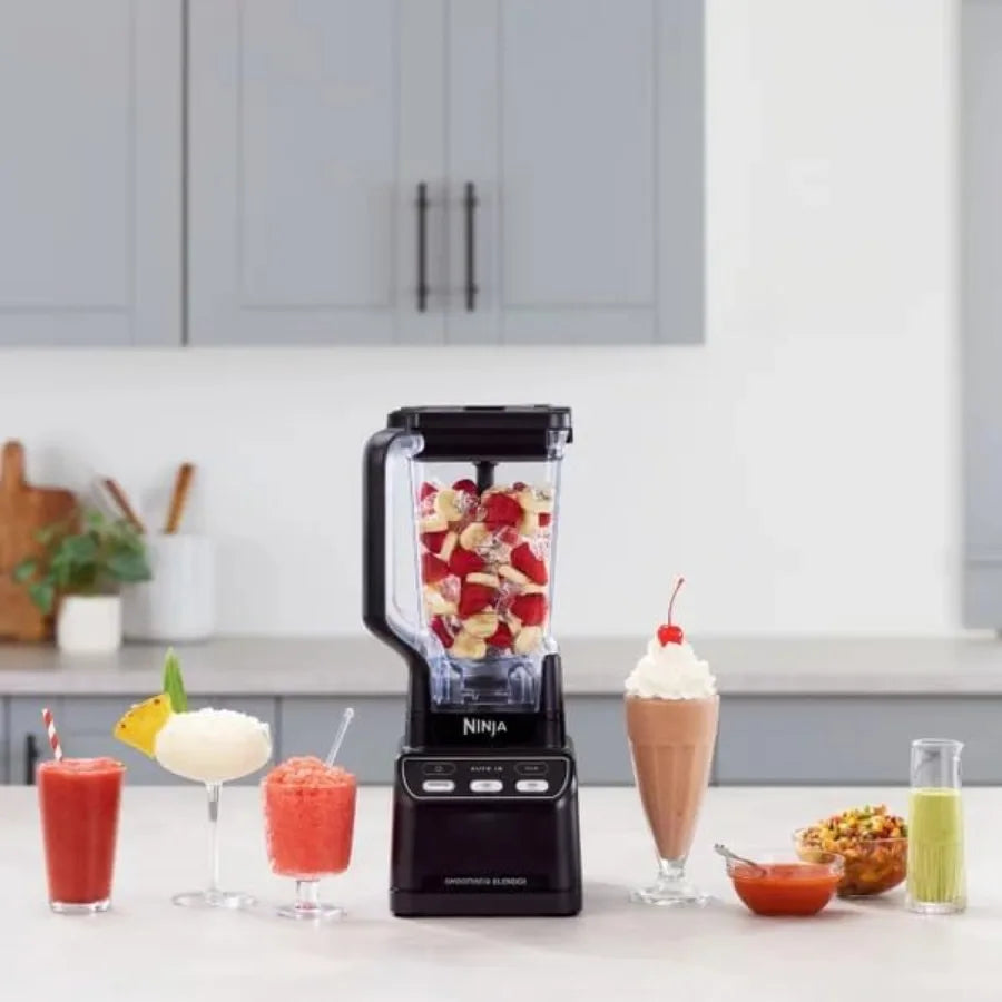 Ninja Professional Blender with Auto-iQ 72oz Total Crushing Pitcher 1400W Countertop Smoothie Maker for High-Speed Blending Ide