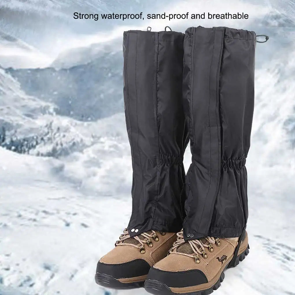 2 Pieces Leg Gaiter Polyester Waterproof Leggings Dustproof Legs Cover