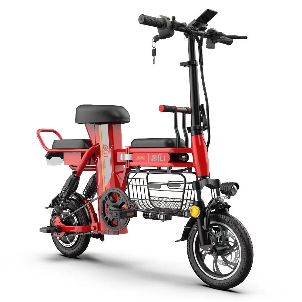 wholesale high speed electric bicycle two wheels mobility foldable adult electric bike scooters powerful with seat
