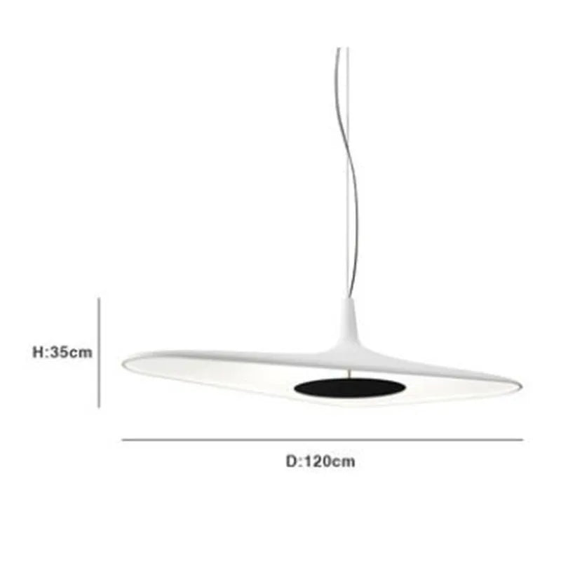 Large Pendant Light Simple Irregular Pendant Lamp For Living Room Bedroom Restaurant Kitchen Designer Soleil Noir Pendant Light