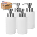 25pcs 18oz 550ml Stainless Steel Sublimation White Soap Dispenser Hand Sanitizer Bottle With Pump He