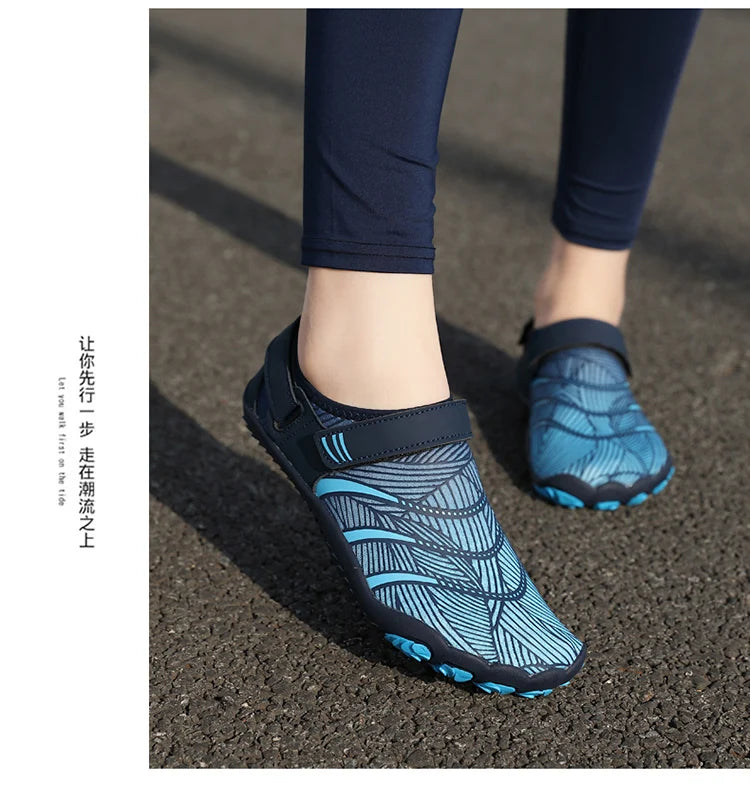New Women's Beach Shoes, Sand-Proof, Suitable for Rocky Shores, Can Be Used in the Water, Quick-Drying, Water-Resistant, Non-Slip, Suitable for Fishing