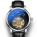NESUN automatic mechanical men's watch, multi-functional luminous stainless steel classic business men's watch
