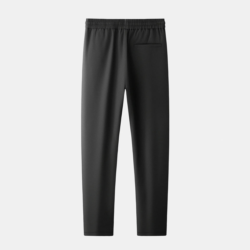 Men's Goose Down Pants 2025 Winter Elastic Waist Outer Wear Cold-proof Casual Down Pants New Thickened Warm Straight Pants