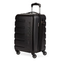 Hardside Expandable Luggage with Spinner Wheels, Black, CarryOn 19Inch