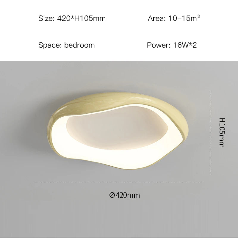 Modern Nordic Led Ceiling Lights Minimalist Lamps for Kitchen Living Dining Study Children's Bed Room Home Decoration Chandelier
