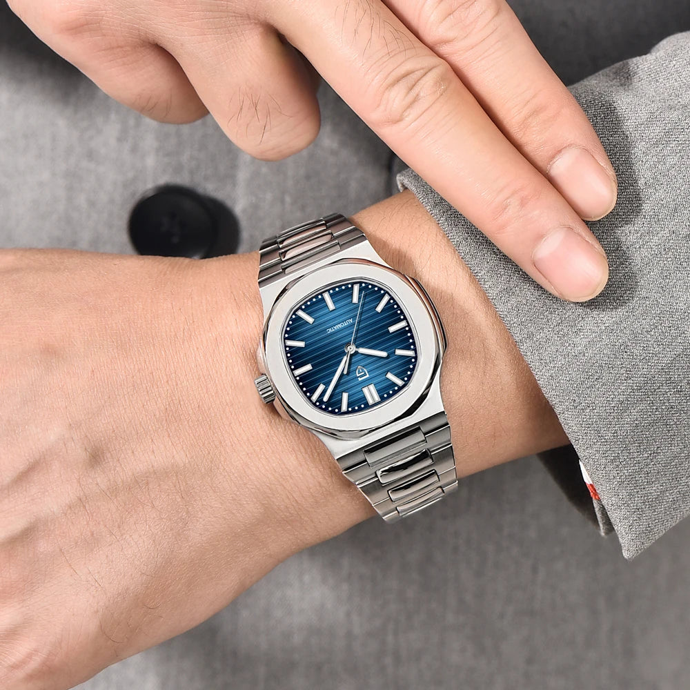 PAGANI DESIGN Automatic Watch For Men Mechanical Watches Men Top Luxury Sports Waterproof Sapphire Stainless Steel Reloj Hombre