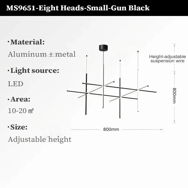 Modern LED Simple Tube Gold Chandeliers For Villa Living Room Kitchen Bar Pendant Lamps Interior Hanging Lighting Luminaires