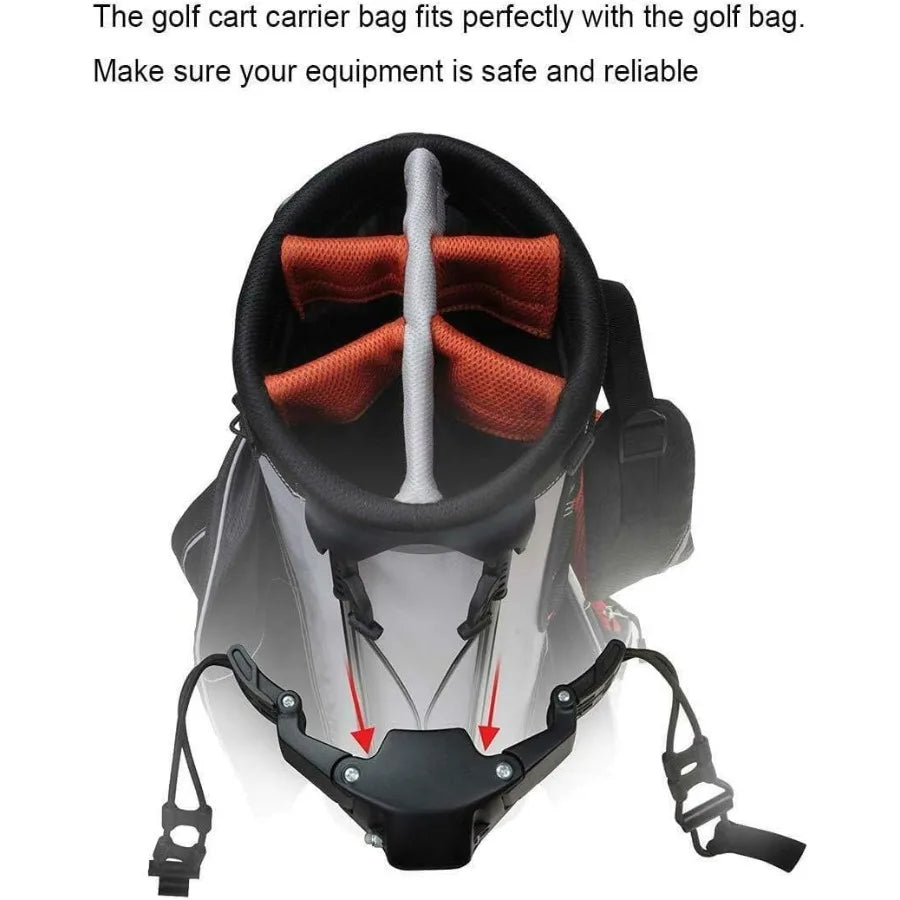 Hoveroid 3 Wheel Foldable Lightweight Golf Push Cart with Foot Brake Walking Golf Cart for Golf Clubs Push Cart with Black Fini