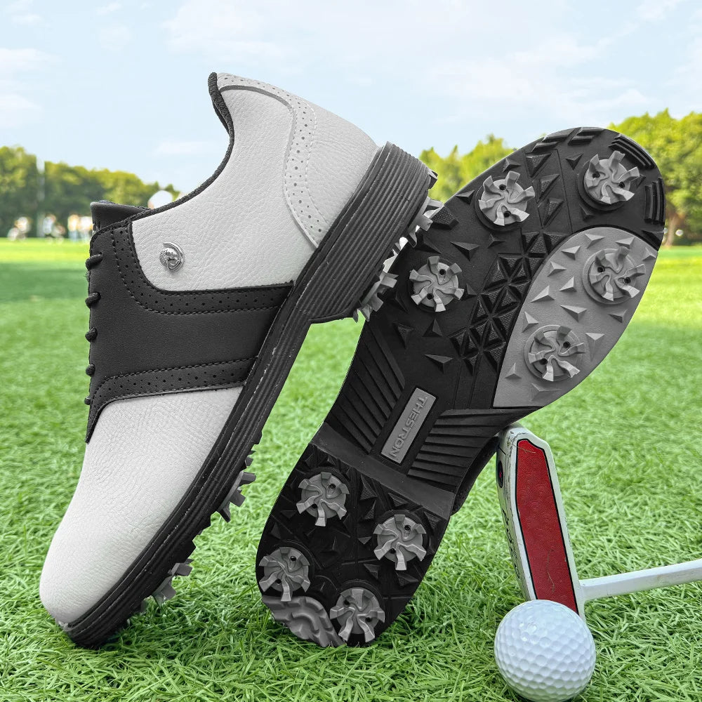 New Spikes Golf Shoes Men Size 7-14 Golf Sneakers Walking Footwears for Golfers