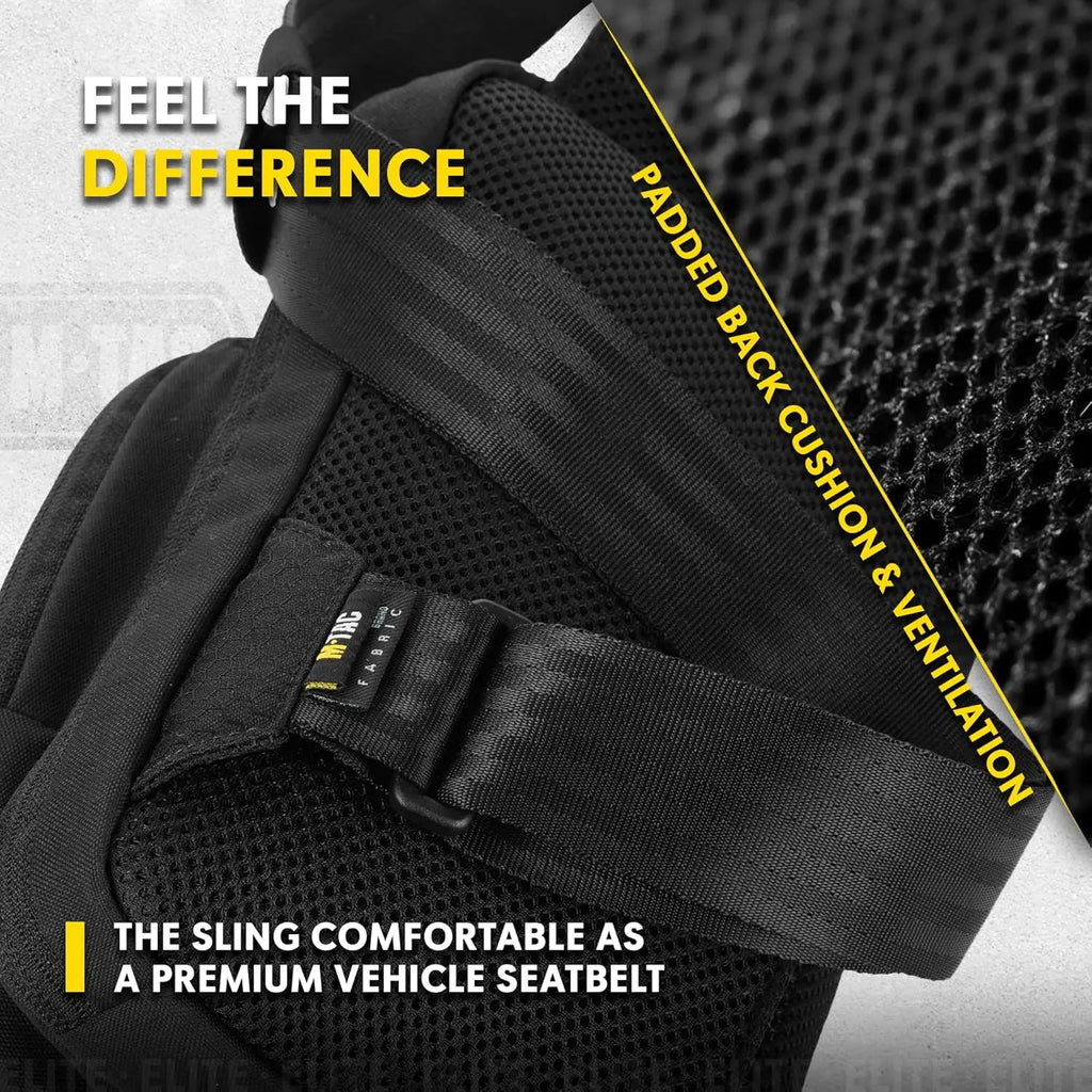 Elite Sling Bag - EDC Tactical Crossbody Concealed Carry CCW Chest Pack