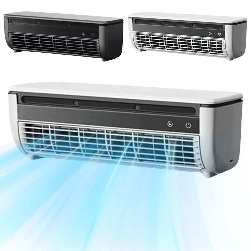 Wall-Mounted Air Cooling Fan 3 Speeds Desk Fan Rechargeable Electric Fan for Home Kitchen Bedroom Office