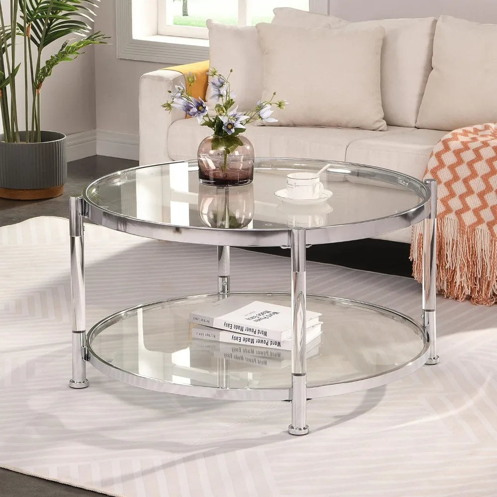 Coffee Table Circle Center Tables for Living Room