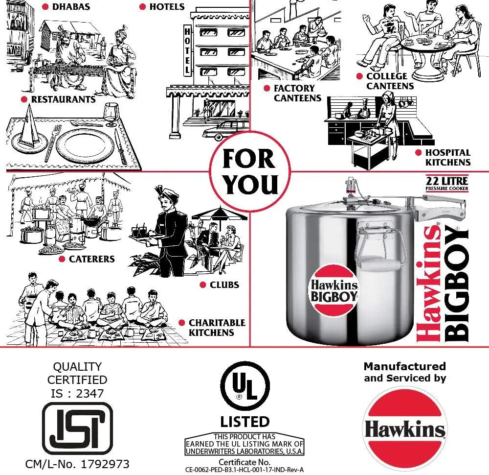 Bigboy Aluminium Pressure Cooker