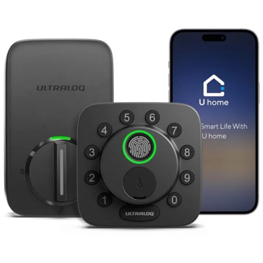 Bolt Smart Lock Built-in Wi-Fi Matter Over Thread Works with Apple Home Alexa Google 7-in-1 Keyless Entry Deadbolt wit