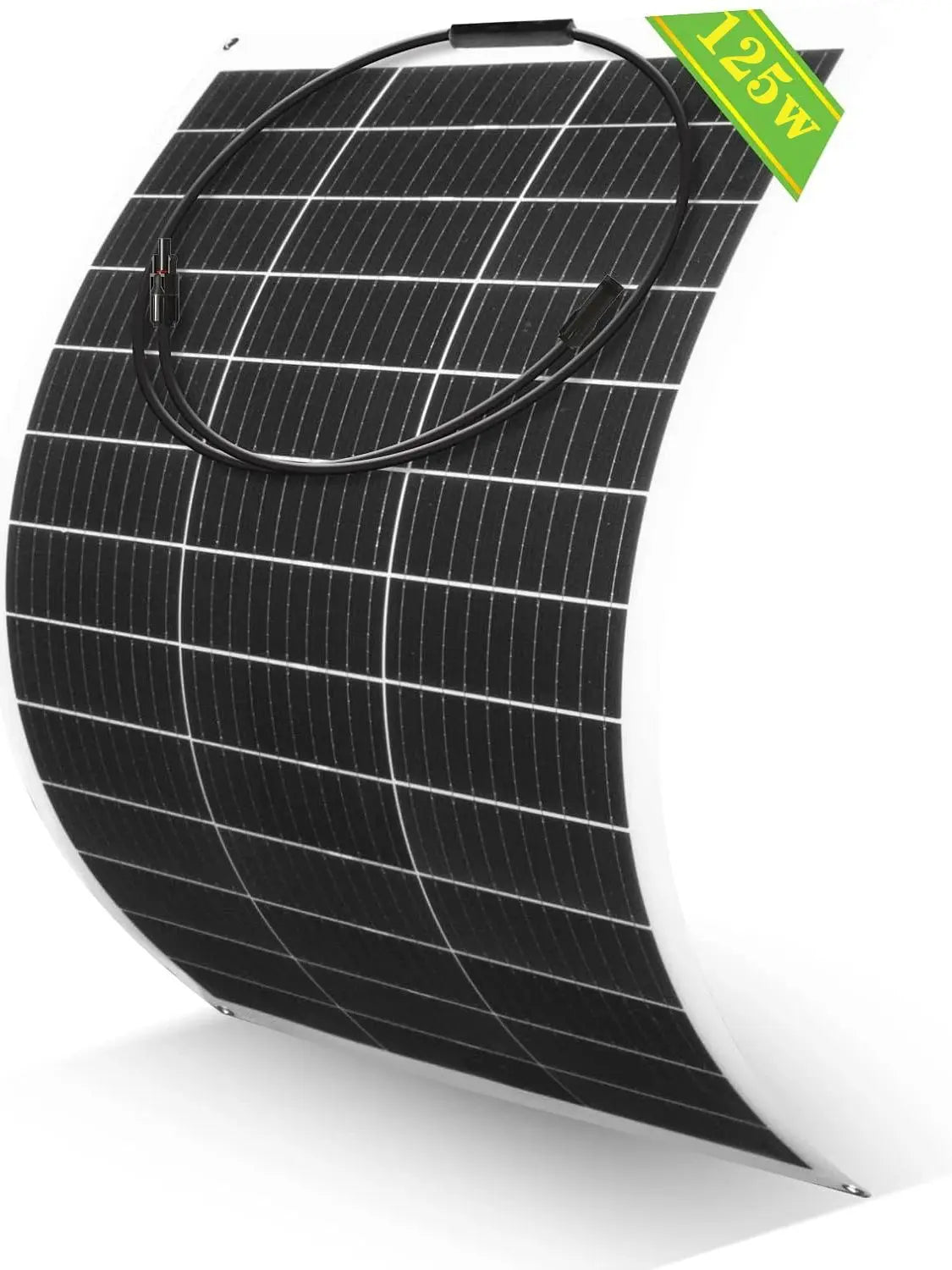 18V Solar Panels 125W 250W 375W 500W Flexible Solar Panel Mono Solar Cell For 12V/24V Battery Charger 1000W Home Kits RV Boat