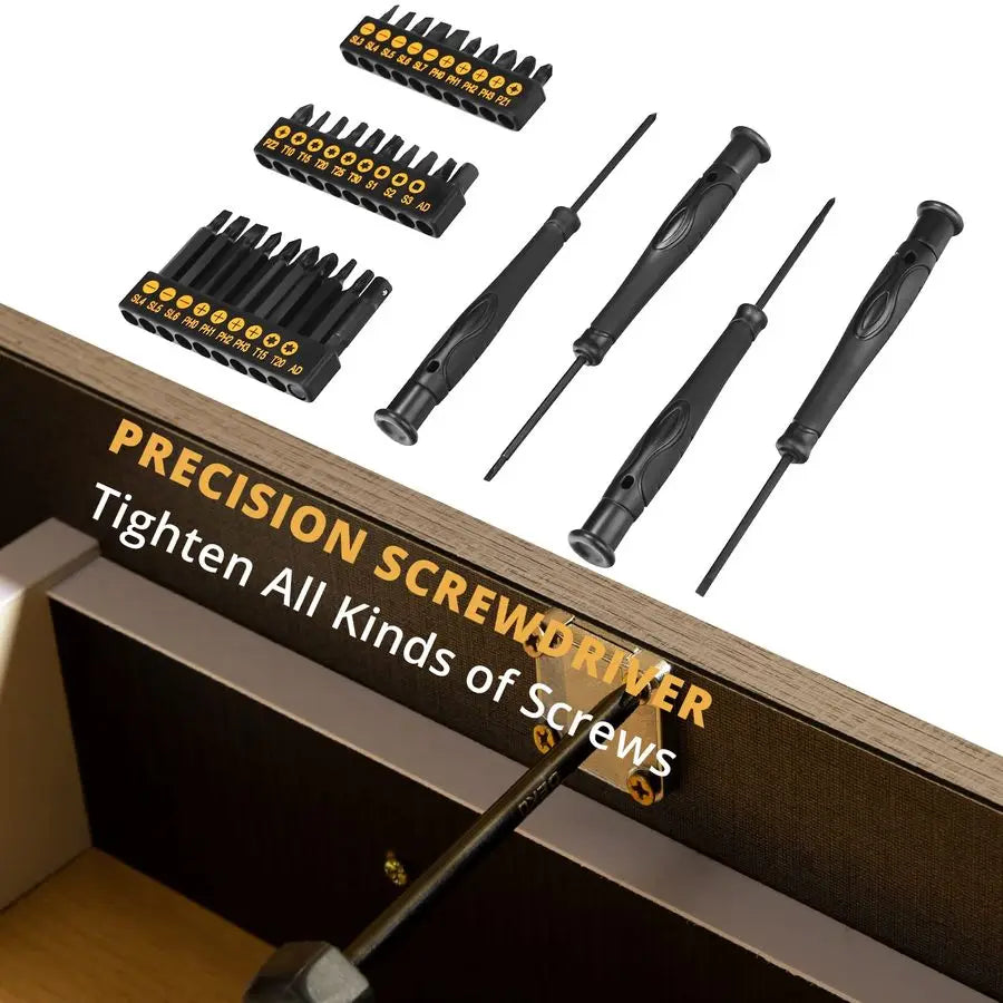 150 Piece Tool Set, General Household Hand Tool Kit, Home Repair Tool Kit with Plastic Toolbox Storage Case for DIY Project, Hom