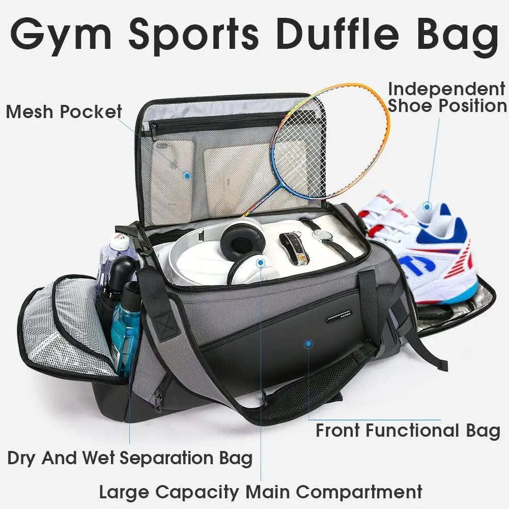 Gym Sports Duffel Backpack for Man & Women…