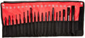 19-Piece Punch and Chisel Set with Black Oxide Finish for Maximum Strength and Rust Protection