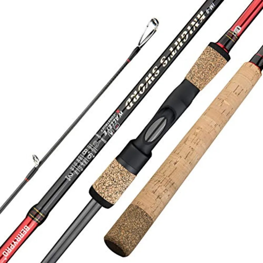 Salmon Steelhead Spinning Rod IM8 Carbon Walleye Fishing Rod for Precision Casting and HeavyDuty Fishing in Freshwater