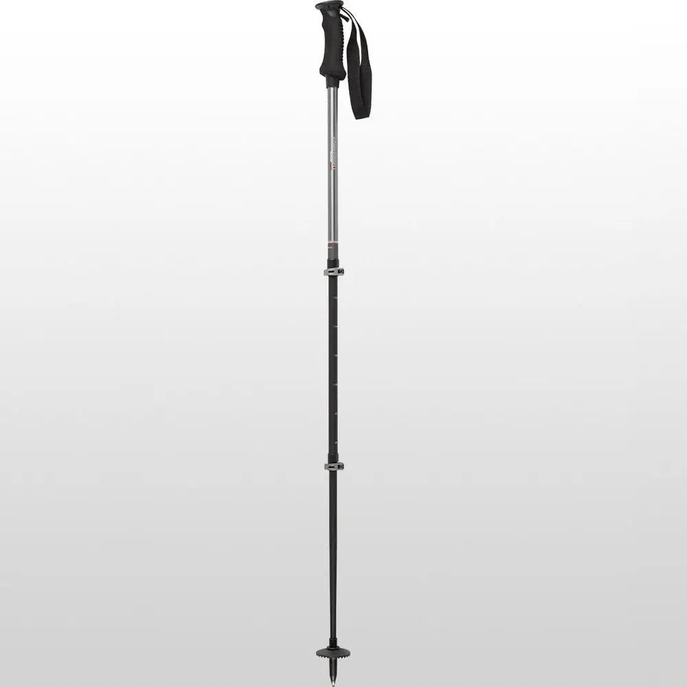 Mountaineer PowerLoleck Foam Compact Trekking Pole, Black/Silver, 58-120cm