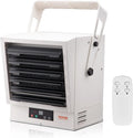 Electric Garage Heater, 10000-Watt Digital Fan-Forced Wall/Ceiling Mount Shop Heater