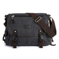 Unisex Laptop Shoulder Bag Large Capacity Messenger Handbags Multi Pockets 14 Inch Laptop Pouch Adjustable Strap for School Work