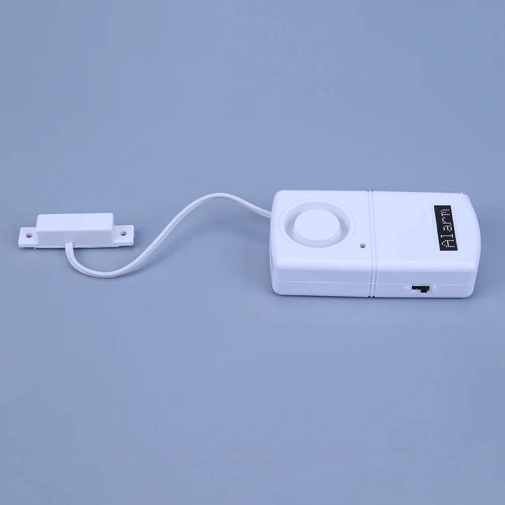 Mini Door Window Alarm Battery Powered Sticky Alarm Sensor Detector Loud Voice Easy Installation Lightweight for Factory Company