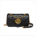 Luxury Marmont bag Gold Chain Sheepskin velvet purse designer Handbags Original Genuine Leather women Shoulder Bee Bags A2 BG2