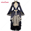Miccostumes Kuroshitsuji Cosplay Costume Shirt and Jacket with Long Pants and Eye Mask