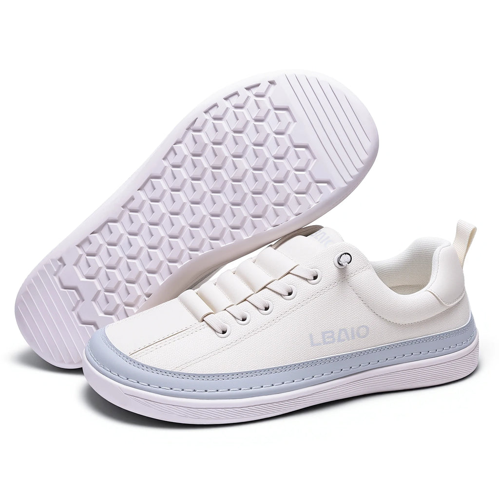 Hike Barefoot Shoes Casual Loafers for Mens Comfortable Wide Toe Box Slip On Walking Leather Canvas Tennis Shoes