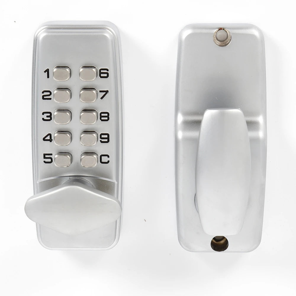 Mechanical Code Lock Mechanical Keyless Entry Door Lock Digital Mechanical Password Digital Door Lock Keypad Door Knob Exterior