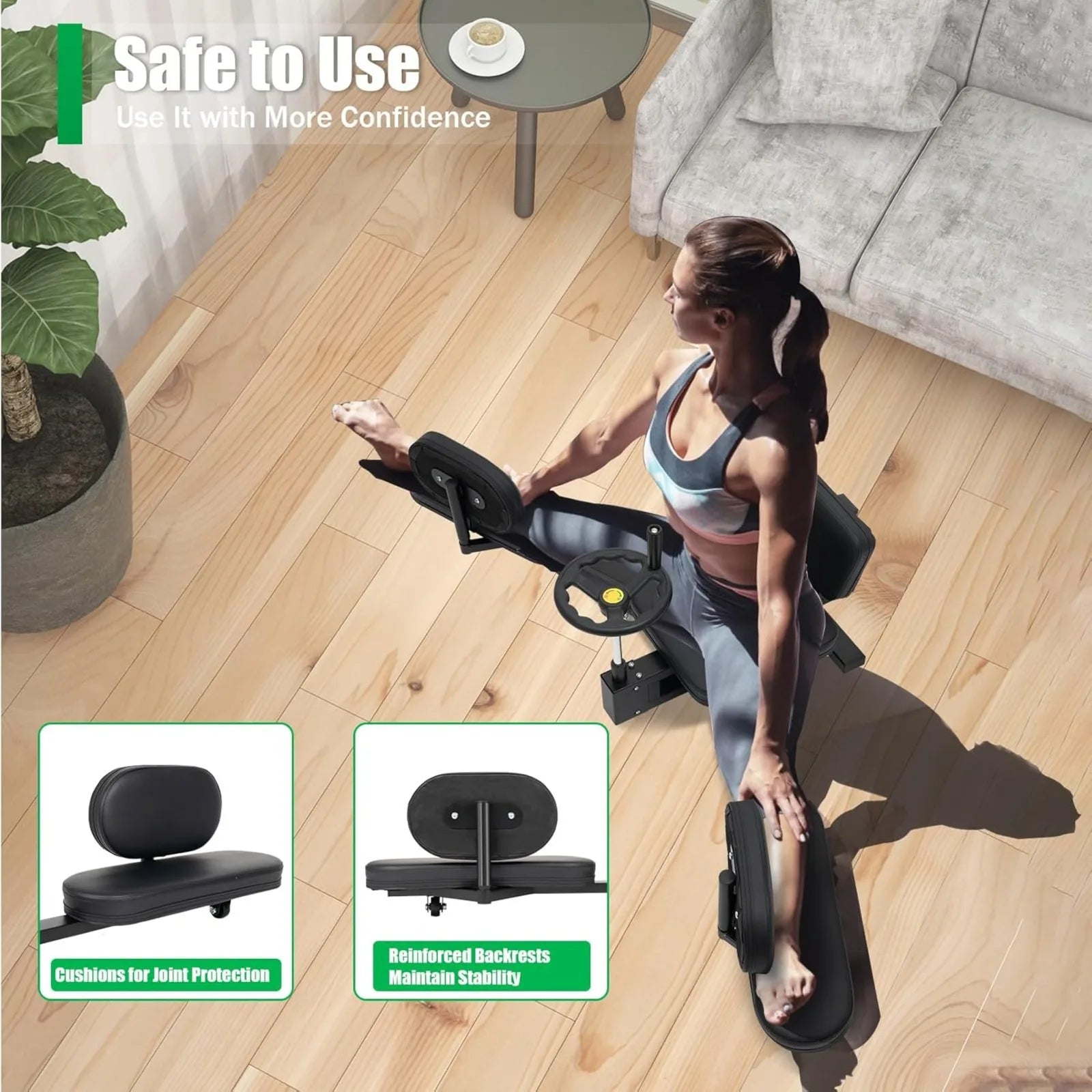 Leg Stretcher Machine for Flexibility Training - Split Machine Stretching Equipment for Fitness, Yoga, and Beauty,Dance Etc