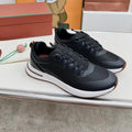 2026 new L mesh sneakers breathable casual men's shoes P thick-soled jogging shoes business shoes comfortable casual shoes