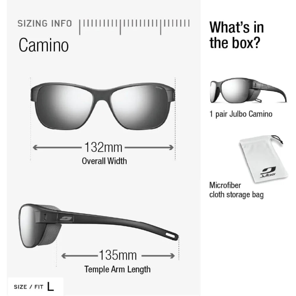 Sunglasses for men and women, side shield for mountaineering, hiking, skiing, hiking and snow travel