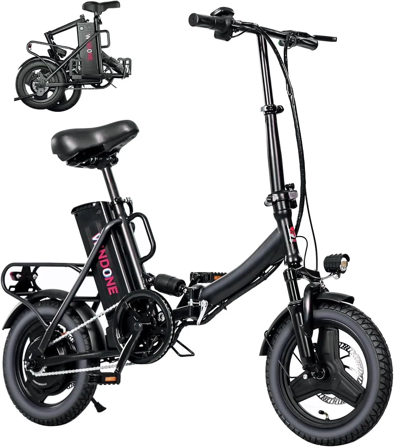 S14/S16 Electric Bike for Adults, 19/22 MPH, 28/50 Miles Range, 500W/750W Motor, Foldable, UL2849 Certified