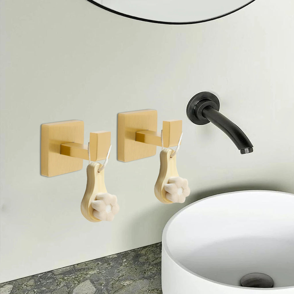 201 Stainless Steel Bathroom Towel Bar Set, Complete 15-Piece Set,3 Towel Bars + 3 Rings + 3 Toilet Paper Holders + 6 Hooks