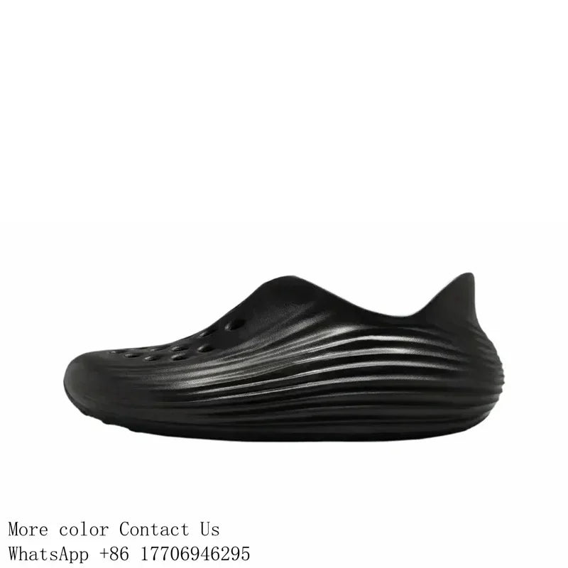 Reactx Rejuven8 Designer Sandals Summer Slides Platform Slippers Mens Womens Triple Black Cool Grey Volt Light Orewood Brown Out