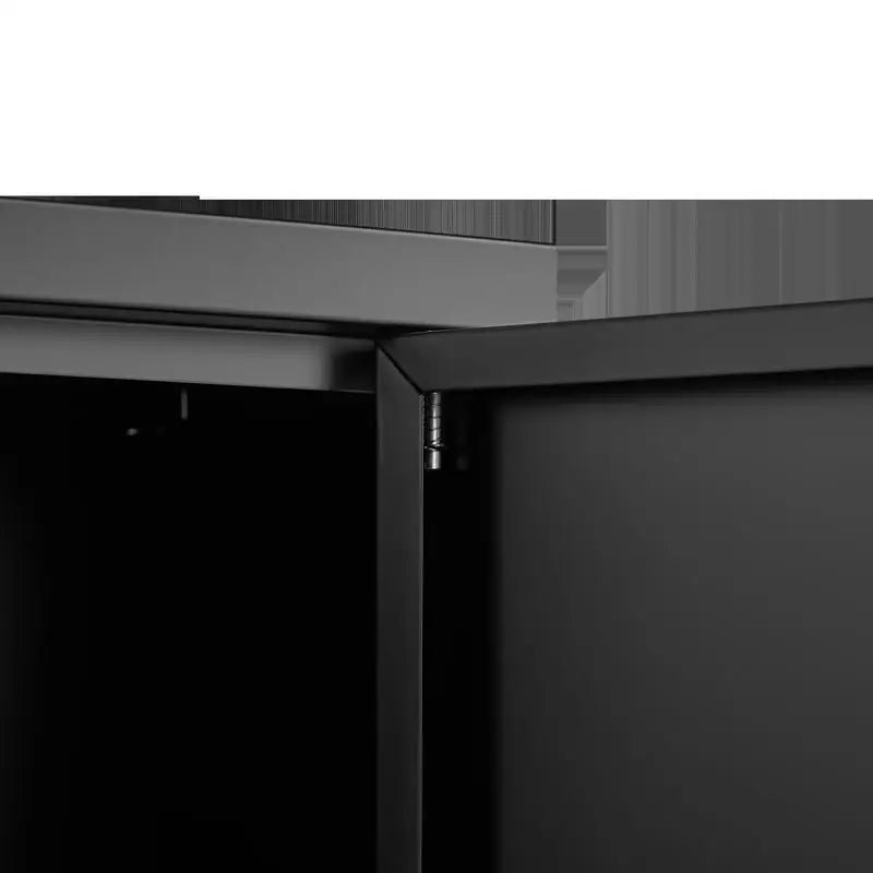 Metal Storage Locker Cabinet, Adjustable Shelving, Multipurpose Freestanding Organizer for Bedroom, Bathroom, Home Office Use
