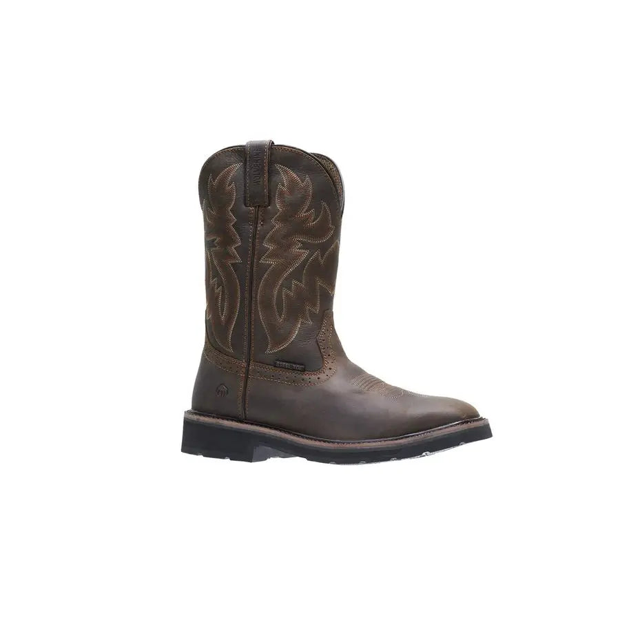 mens Wolverine Mens Rancher Steel Toe 10in Work Boot
