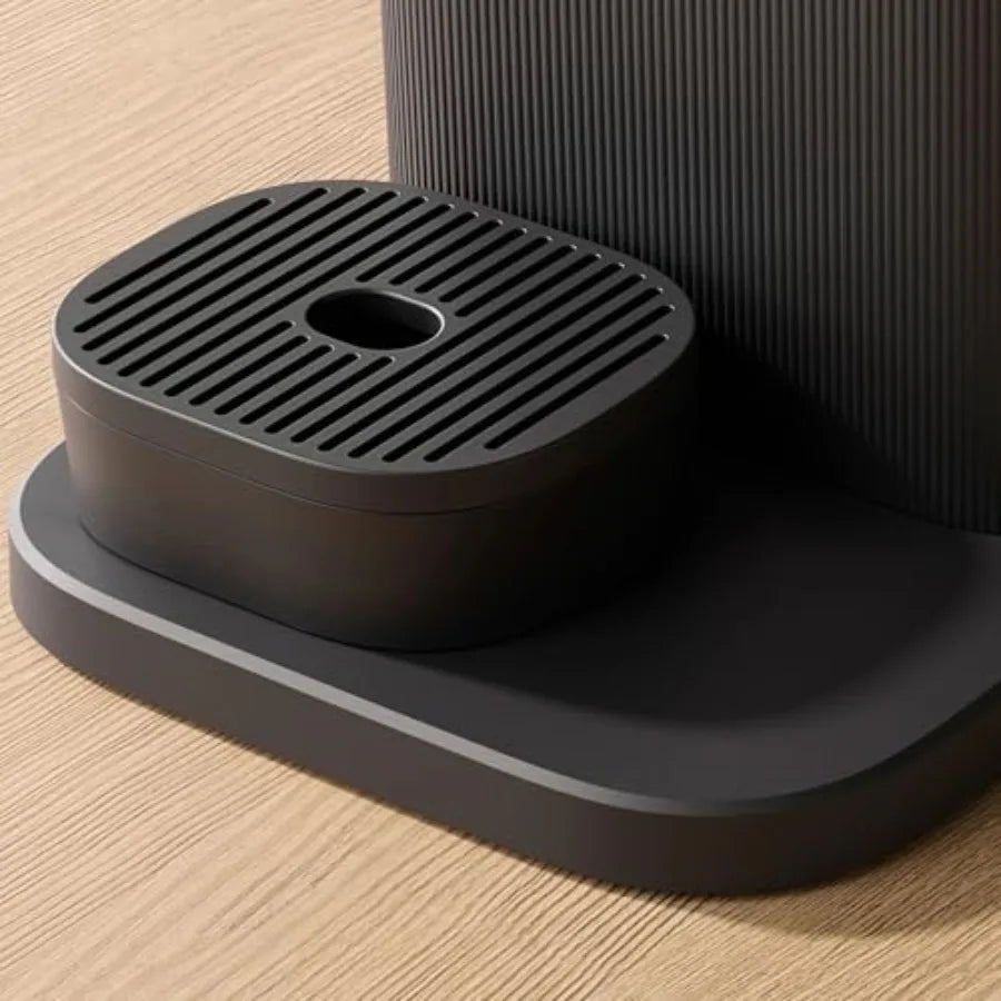 Baristina Espresso Machine Grind Tamp Brew Coffee Beans in One Swipe Compact 16 Bar Pump Pressure Automatic Grinder Black with