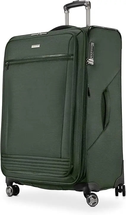 Eco-Friendly Medium Check-In Luggage Crafted from 100% Recycled PET, Lightweight and Sustainable Travel Bag for Eco-Conscious Tr